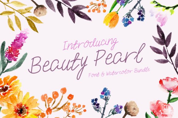 Beauty Pearl Font - Featured Image