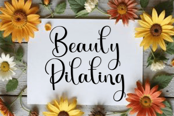 Beauty Pilating Font - Featured Image