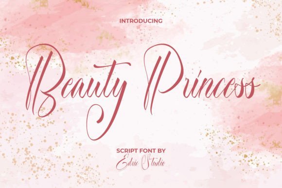Beauty Princess Font - Featured Image