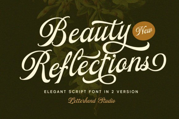 Beauty Reflections Font - Featured Image