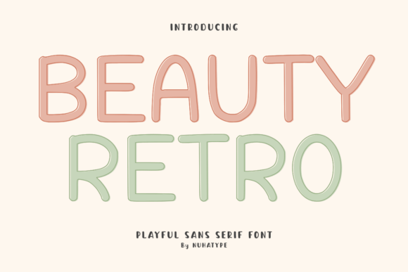 Beauty Retro Font - Featured Image