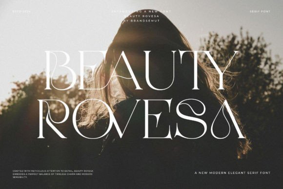 Beauty Rovesa Font - Featured Image