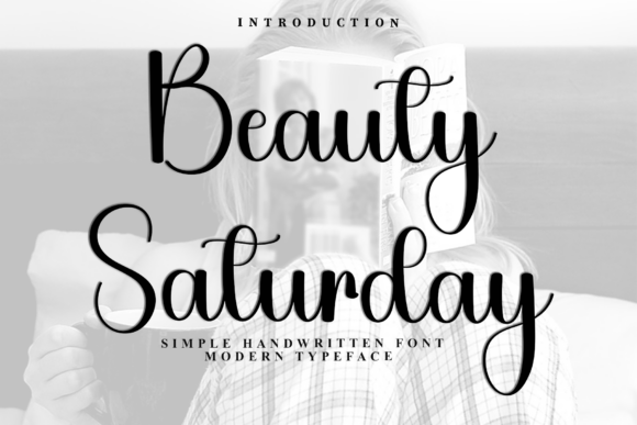 Beauty Saturday Font - Featured Image