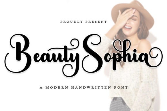 Beauty Sophia Font - Featured Image