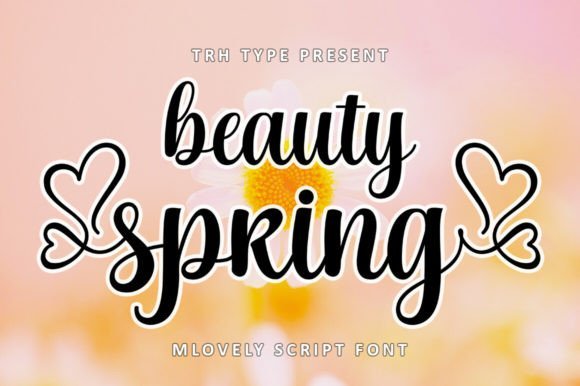 Beauty Spring Font - Featured Image