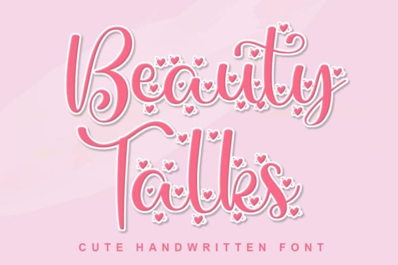 Beauty Talks Font - Featured Image