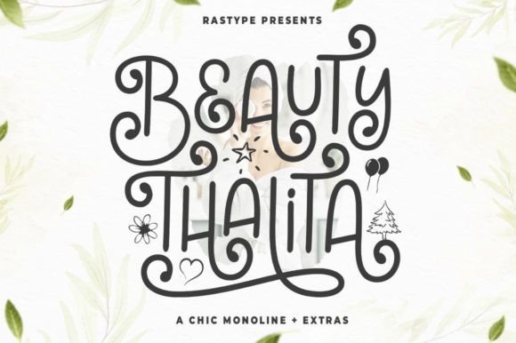 Beauty Thalita Font - Featured Image