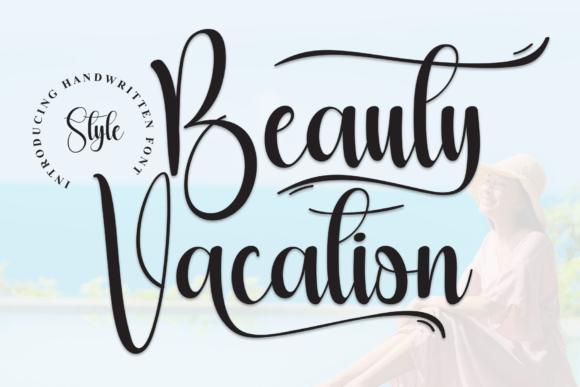 Beauty Vacation Font - Featured Image