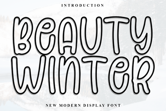 Beauty Winter Font - Featured Image