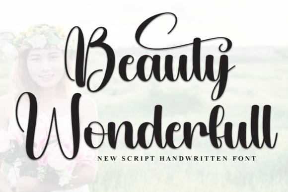 Beauty Wonderfull Font - Featured Image