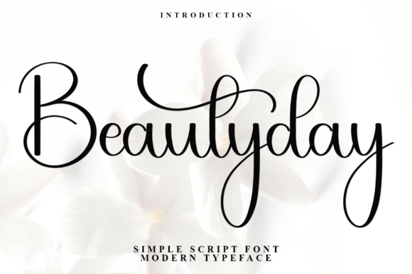 Beautyday Font - Featured Image
