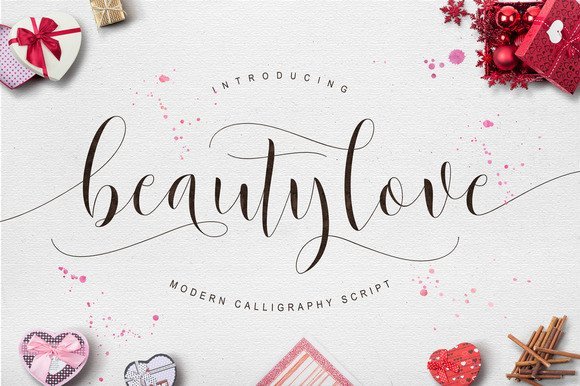 Beautylove Font - Featured Image