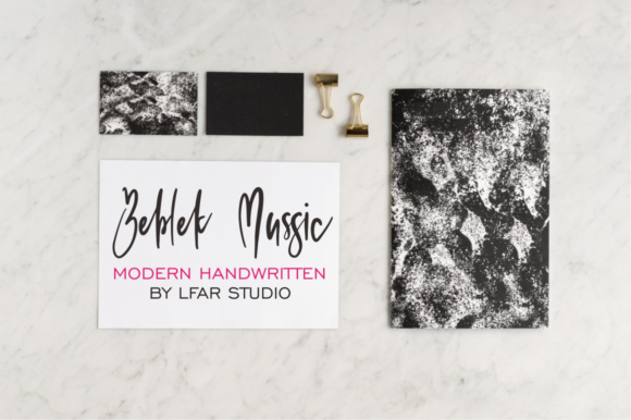 Beblek Mussic Font - Featured Image