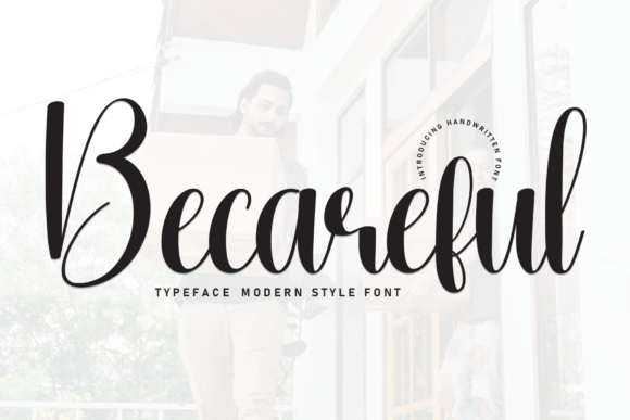 Becareful Font - Featured Image