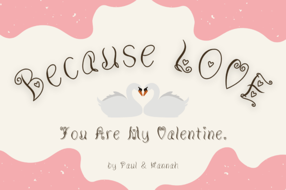 Because Love Font - Featured Image