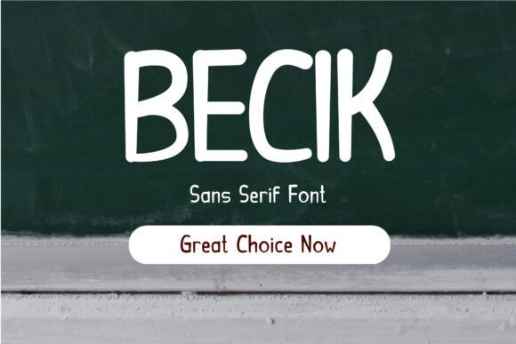 Becik Font - Featured Image