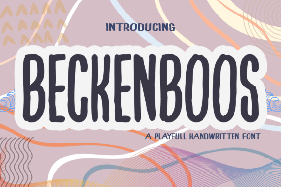 Beckenboss Font - Featured Image