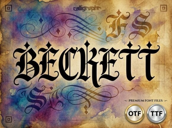 Beckett Font - Featured Image
