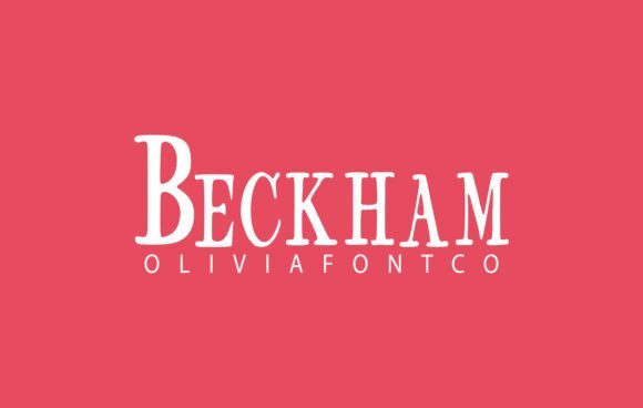 Beckham Font - Featured Image