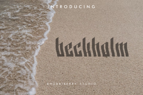 Beckholm Font - Featured Image