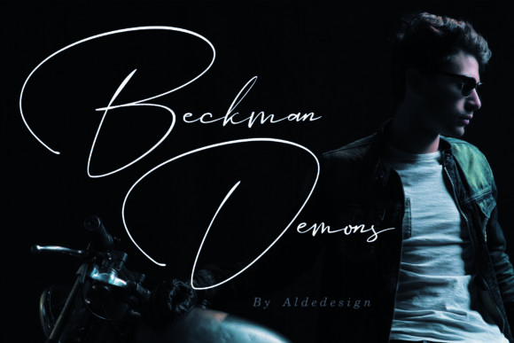 Beckman Demons Font - Featured Image
