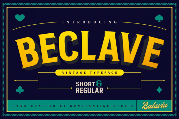 Beclave Font - Featured Image