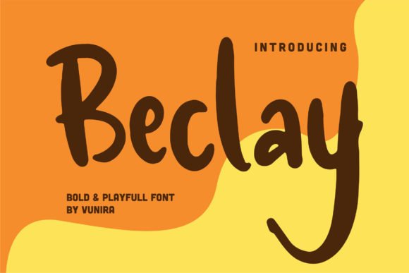Beclay Font - Featured Image