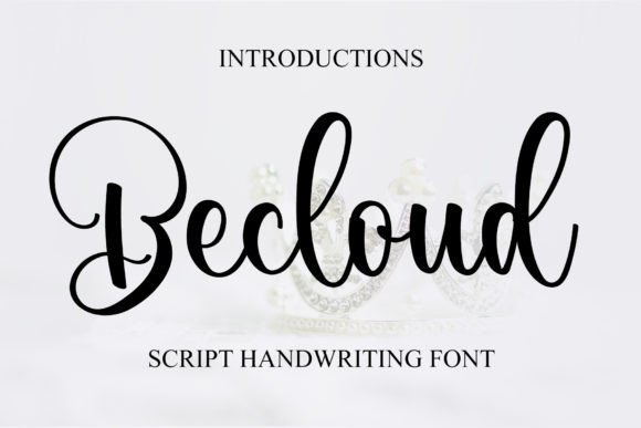 Becloud Font - Featured Image