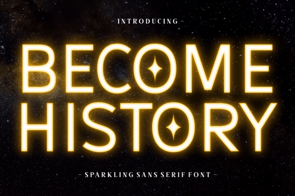 Become History Font - Featured Image