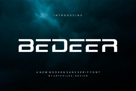 Bedeer Font - Featured Image