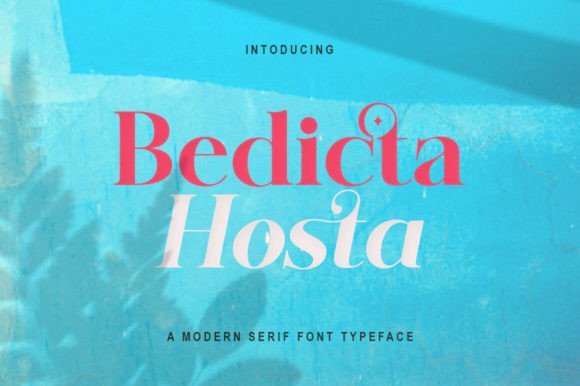 Bedicta Hosta Font - Featured Image