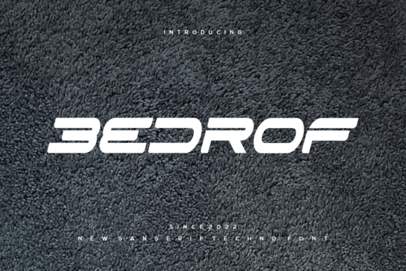 Bedrof Font - Featured Image