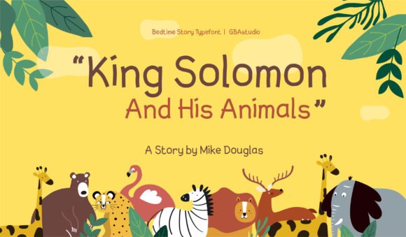 Bedtime Story Font - Featured Image