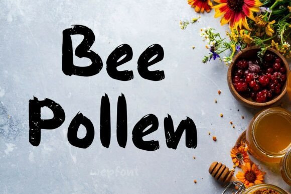 Bee Pollen Font - Featured Image