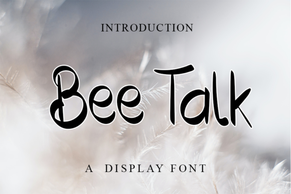 Bee Talk Font - Featured Image