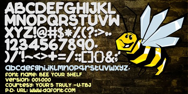 Bee Your Shelf Font - Featured Image