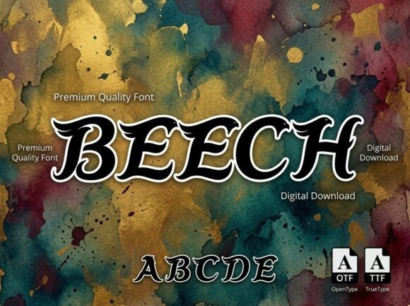 Beech Font - Featured Image