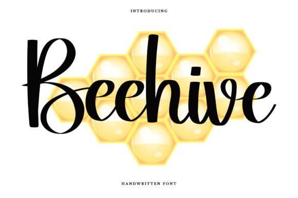 Beehive Font - Featured Image