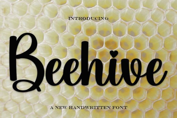 Beehive Font - Featured Image