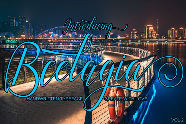 Beelagia Font - Featured Image