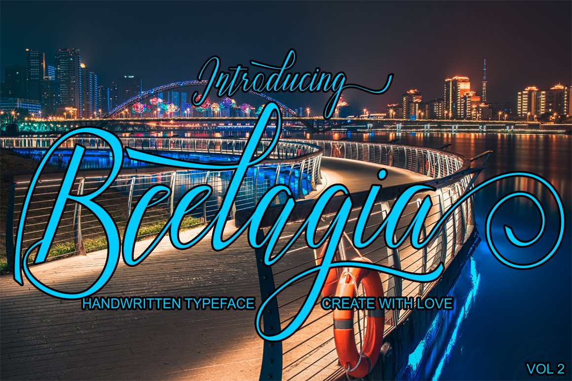 Beelagia Font - Featured Image