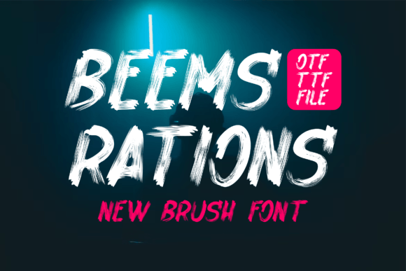 Beemsrations Font - Featured Image