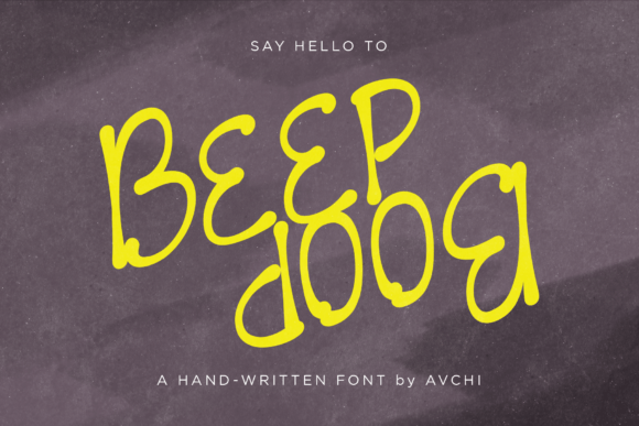 Beep Boop Font - Featured Image