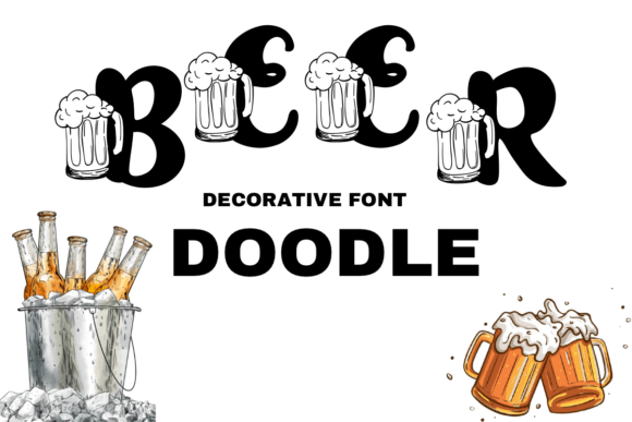 Beer Doodle Font - Featured Image