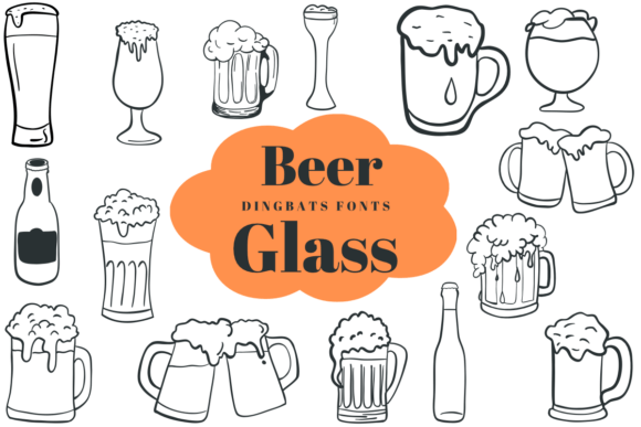 Beer Glass Font - Featured Image