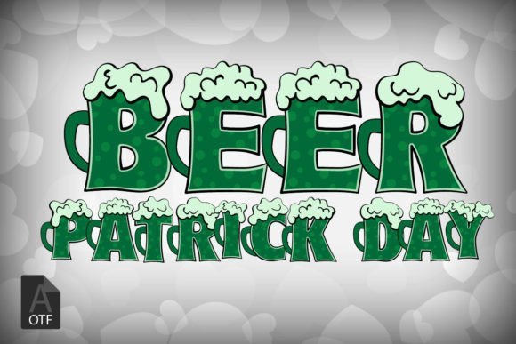 Beer Patrick's Day Font - Featured Image