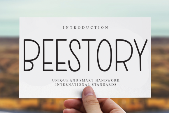 Beestory Font - Featured Image