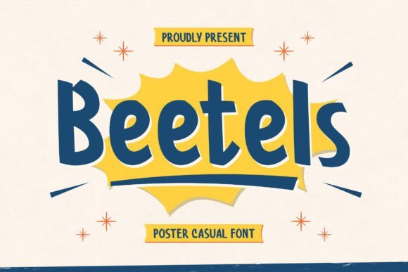 Beetels Font - Featured Image