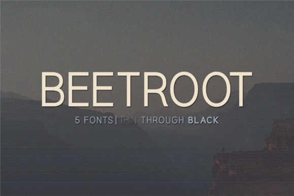 Beetroot Font - Featured Image