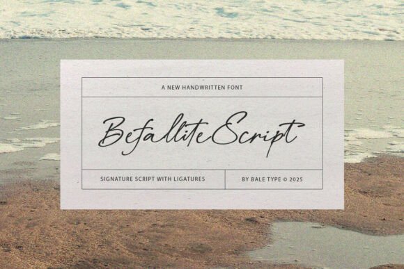 Befallite Script Font - Featured Image